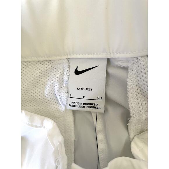 Nike Performance Elastic Waist 5" Golf Shorts White Size Small NEW - Picture 7 of 8